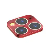 5PCS Anti-scratch Metal Circle Ring Phone Camera Lens Protector for iPhone 11 Pro Max 6.5 inch ROSERED COLOR