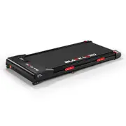 BLACK LORD Treadmill Electric Walking Pad Incline 390mm Black w/ Smart Watch