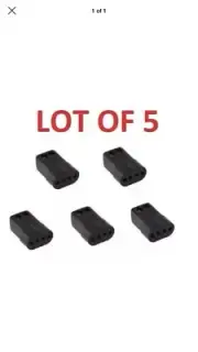 5x NEW BOSE AC-2 Jewel cube SPEAKER WIRE ADAPTERs.LIFESTYLE 35,48 V30 V35.Black.