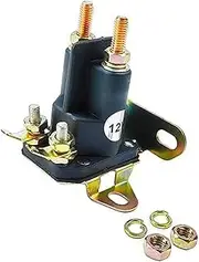 4 Pole Starter Solenoid 12V | Fits, for amp, for Cub Cadet, for Husqvarna, John Deer, for MTD, Toro Lawn Mower | Replacement # 146154, 109946, 109081X, 5410K, 725-04439A, AM133094, AM138497 La