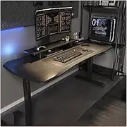 Workstations Intelligent Electric Lifting Table Home Desk Study Table can be Lifted Legs Gaming Desk Office Work Desk Pc Table Office Desk(160 * 80 * 72cm)