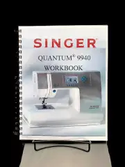 Singer Quantum 9940 Workbook COIL BOUND Reprint Copy FULL COLOR