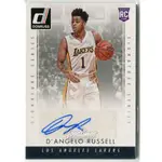 PANINI NBA 籃球卡 RC 簽名卡 洛杉磯 湖人 D'ANGELO RUSSELL #0220621