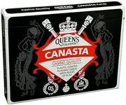 QUEEN'S SLIPPER 144400 Canasta Doubles Playing Cards