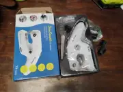 Sew Simple By Michley, Handheld Electric Sewing Machine open box everying in it