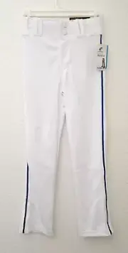Champro Triple Crown Piped Pant Youth BP91UY - White/Royal - S