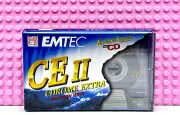 EMTEC CE II 46 TYPE II BLANK CASSETTE TAPE (1) (SEALED)