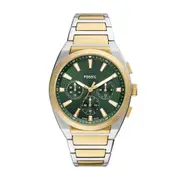 Fossil Everett Chronograph Two-Tone Stainless Steel Watch FS6106