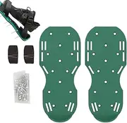 [Generic] Aerator Shoes,2X Sturdy Sole Lawn Aeration Spike Aerator - Aerate Lawn Tools, Heavy Duty Spiked Aerating Sandals, Yard Aerator for Yard Patio Lawn Garden