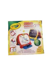Crayola Art to Go Rainbow Easel 2 Sided Art For Ages 3+ New In Box