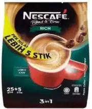 Nescafe Blend & Brew Rich 30 Sticks Imported 570gms ( 19g x 30 )