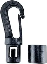 Cord Terminal Hooks,Portable Canoe Accessories Outdoor Shock Cord Hook | Rope Hook Lightweight Multi-Purpose Elastic End Fittings for Canoes Camping and Outdoor Activities Pochy