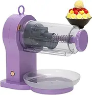 [Generic] Electric Ice Crusher - 13000rpm Snowball Crusher Snow Cone Machine Ice Shaver | Snowcone Maker, 20W Slushies Shaving for Home and Commercial Use