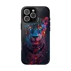 Jaguar Neon Leopard Cat - Phone Cover Case for iPhone 16 15 14 13 12 11