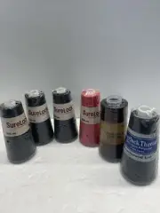 Thread Serger Overlock Machines SureLock & Beachwood LTD 6 spools 3000 yds each