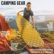 Mountain Designs By Anaconda Yellow Airlite 5.5 Insulated Air-Mat, $179, NEW