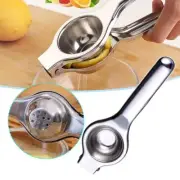 Lemon Squeezer Lime Juicer Clip Fruit Orange Citrus StainlessSteel L7P6 C6Z2