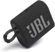 JBL Go 3 Portable Bluetooth Speaker (Black)