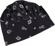 [SAFIGLE] Cooks Mushroom Hat for Restaurant Classic Chef Kitchen Hat Unique Patterns Comfortable Fits Head Circumference Up