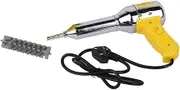Welding Kit Adjustable Plastic Welding Torch Machine Heat Air Gun Plastic Hot Air Welding Gun Kit Welder For PE PP PVC Plastic Welding Kit(700W)