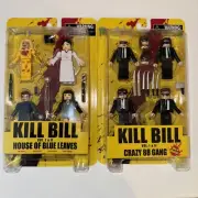 MINIMATES KILL BILL Vol I II House Of Blue Leaves 4 Diamond Select Crazy 88 Lot