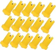 CRILSTYLEO 100Pcs Eyelash Glue Bottle Needles Blocking Nozzle for Eyelash Extensions Durable for Salon and Home Use