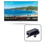 Englaon 24'' Full HD 12V Smart TV With Chromecast & Bluetooth & Google TV