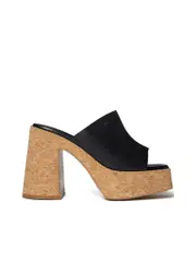 Stella Mccartney Faux Leather Platform Sandals
