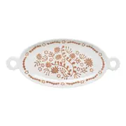 Ecology Nori Stoneware Loop Food Serving Platter Red 41cm