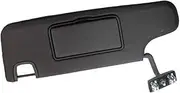 6CJ07DX9AA Black Car Sun Visor Left Side Sunshade Compatible for Jeep Wrangler JK 2007 2008 2009 2010 2011 2012 2013 2014 2015 2016 2017