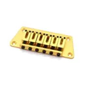 KD By AxLabs Nighthawk-style Trapezoid Plate Hardtail Bridge - Satin Gold