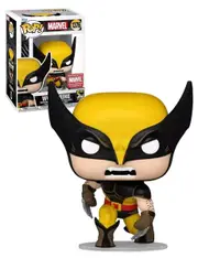 Funko POP! Marvel Wolverine 50 Years #1376 Wolverine (Brown Suit) - Limited Marvel Collector Corps Exclusive - New, Mint Condition