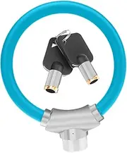 DECOMELODY Cable Lock Durable Horseshoe for Bicycle Secure Cycling Parts Heavy Duty Theft Design for Outdoor Riding Enhanced Locking Space High Replication
