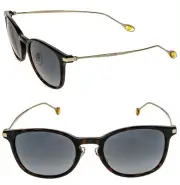 GUCCI GG1082S Silver Brown Tortoise Lightweight Flex Metal Sunglasses 1082