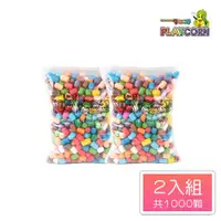 在飛比找ETMall東森購物網優惠-【韓國PLAYCORN】玉米黏土補充包2入組/共1000顆 