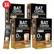 4X BAT Coffee MCT Oil Controls Hunger 0% Sugar Fragrant Delicious Low Calorie
