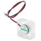 2Pcs 3D Printer Cooling Fan For V6 Hotend Transparent Cooler 3010(12V ) Kmy