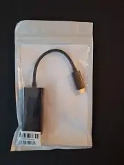 Kensington (CA1100E) USB-C Ethernet Adapter, Thunderbolt 3, RJ45, 10/100/1000 Gi