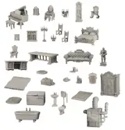 MGEMGTC175 Mantic Entertainment TerrainCrate: Gothic Manor