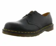 Doc Dr. Martens 3-Eye Bex Oxford Shoes Lug Heel Black Leather EU 41 M 8 L 9