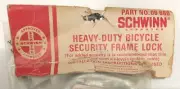 NOS NEW SCHWINN HEAVY DUTY BICYCLE LOCK ORIGINAL PART NO. 06 680 OLD SCHOOL LOOK