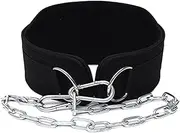 yuksok Dip Belt for Weight Lifting Weightlifting Back Support Strap, Quick Locking Weight Belt Pull up Belt for Power Lifting Squats