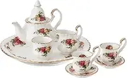 [Royal Albert] 28839013 Old Country Roses Le Petite 9-Piece Miniature Tea Set