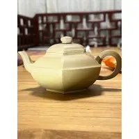 在飛比找蝦皮購物優惠-早期工藝精美宜興茶壼 葛明仙製黃泥六角茶壺