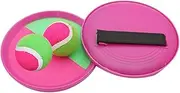 YARNOW Outdoor Sticky Sucker Ball Toss Catch of Rosy Target Boards with Soft Balls Interactive for Adults for Parent Activities