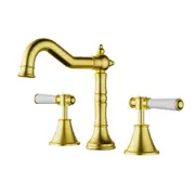 Clasico Basin Set Ceramic Handle Brushed Gold/Brushed Nickel/Chrome/Matt Black
