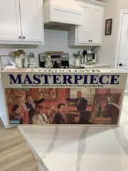 MASTERPIECE Parker Brothers 1987 Classic Art Auction & Bidding Game Complete