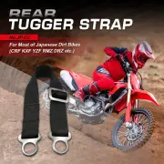 Rear Lift Strap Belt for Dirt Bike CRF150R RM250 KXF250 MX Enduro Red