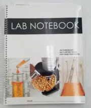 BARBAKAM Lab Notebok 100 Carbonless Pages Spiral Bound(Copy Pg Perforated)