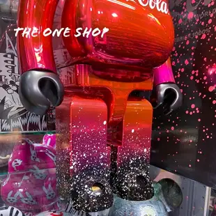 TheOneShop BE@RBRICK Coca Cola 可樂 可口可樂 電鍍可樂 星空可樂 電鍍 庫柏力克熊 1000%